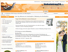 Tablet Screenshot of linkeintrag24.de